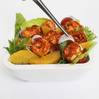 สลัดกุ้งสไปซี่ (Spicy Shrimp Salad)